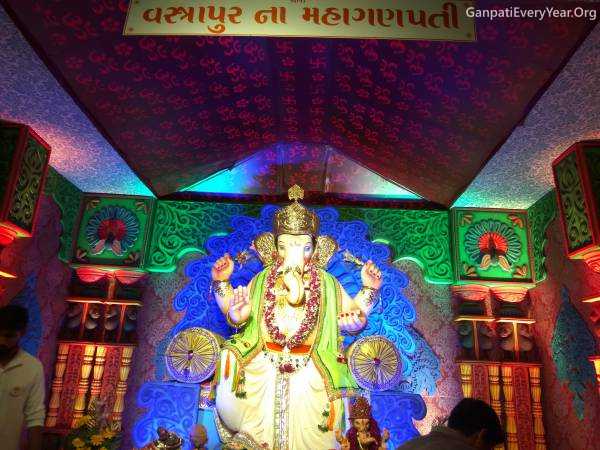 Ganapti Vastrapur Ka Raja Ahmedabad