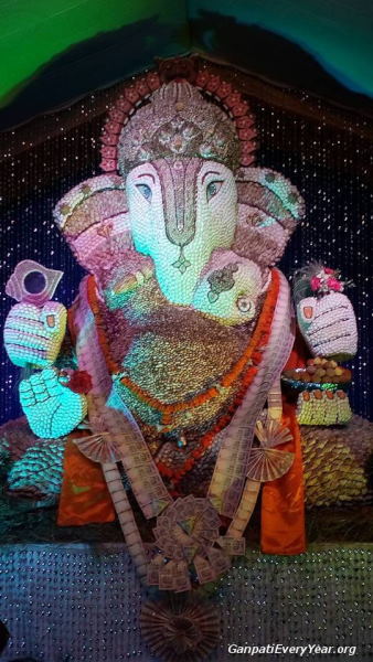 Ganesh At Dagdu Sheth Halwai, Jamnagar, 2015