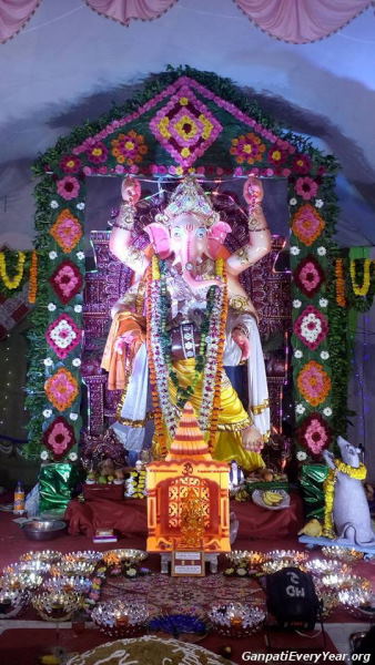 Ganesh at Jamnagar Ka Raja, 2015