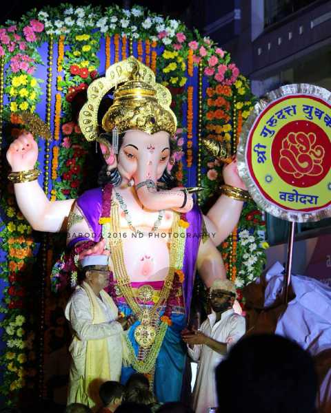Ganesh at Shree Gurudutt Yuvak Mandal Baroda 2016