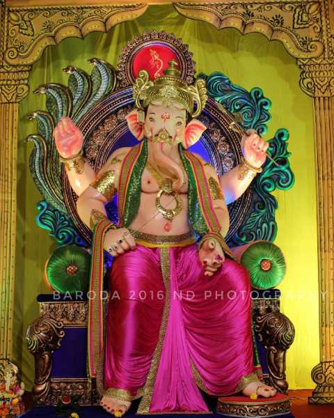 Ganesh at Navyug Mandal Baroda 2016