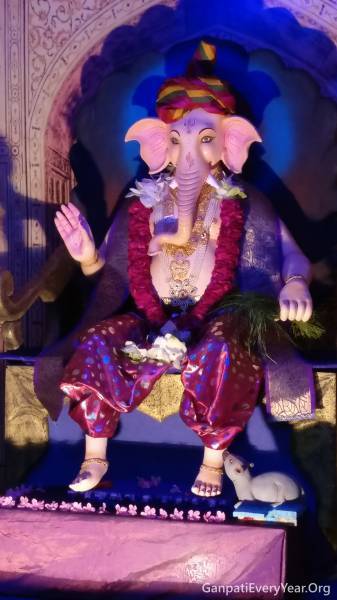 Ganesh at Jivrajpark Society, Ahmedabad 2017